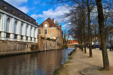 View of Brugge, Belgium