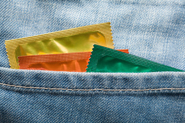 Condoms in pocket