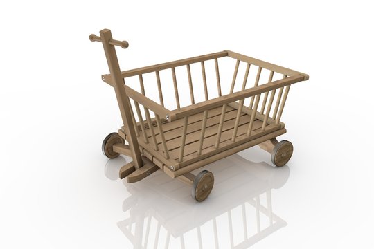 Holzwagen