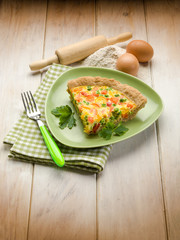 vegetarian quiche