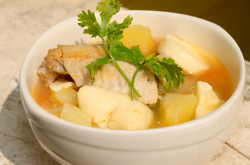 Chicken soup