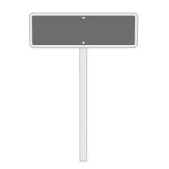 cartoon image of traffic sign
