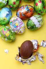 Chocolate Easter eggs