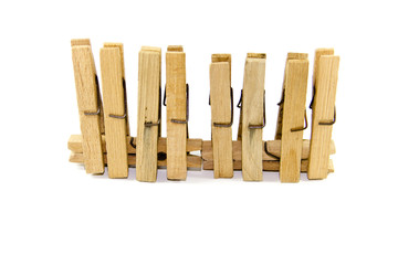 Holz Wäscheklammern