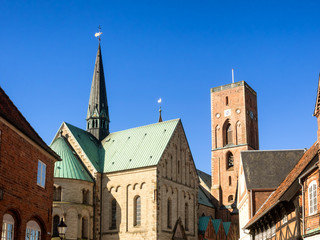 Obraz premium Cathedral in Ribe, Denmark