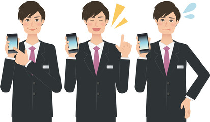 携帯電話ショップ店員