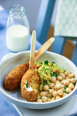 Falafel mit Couscous