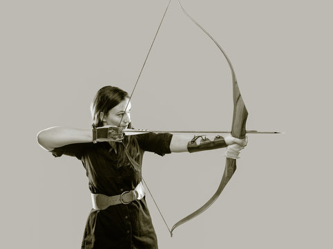 Archery woman
