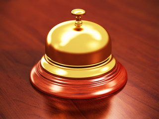 Hotel reception bell