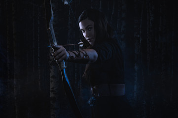 Archery woman