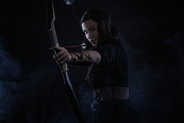 Archery woman