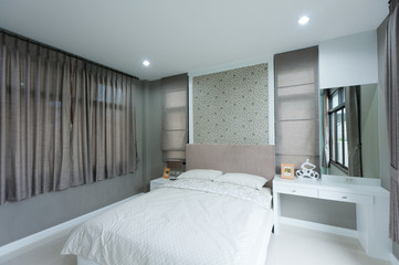 Modern bedroom interior