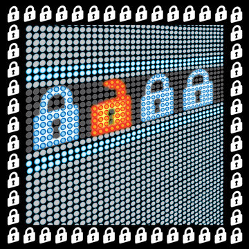 Digital Security Concept