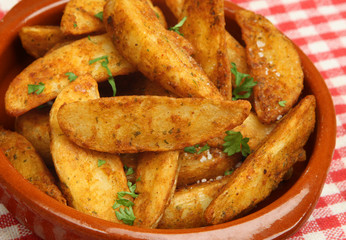 Spicy Potato Wedges