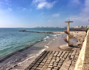 A beach, Cadiz, Spain