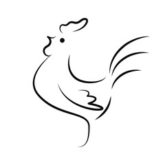 Chicken icon- vector illustration