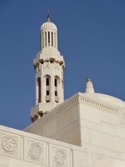 Sultan Qaboos Qabus Grand Mosque Mosquée Muscat Mascate Oman