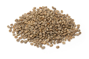 Green coffee beans