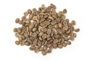 Green coffee beans