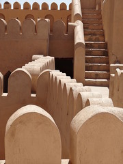 Fort Nizwa Castle Oman Golfe Oman Sultanat Moyen Orient