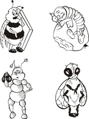 Funny insects