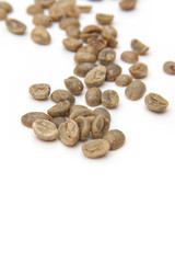 Green coffee beans