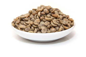 Green coffee beans