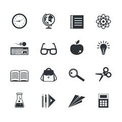 Education Icons Set