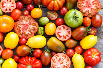 colorful tomatoes