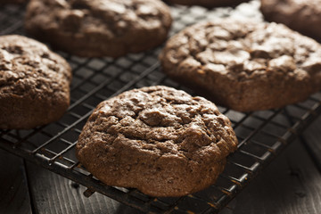 Homemade Double Chocolate Chip Cookies