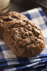 Homemade Double Chocolate Chip Cookies