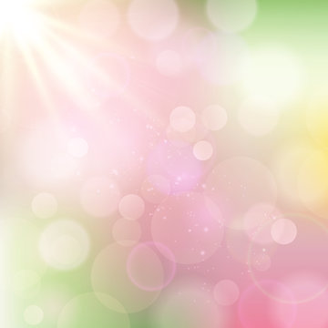 Vector soft colored abstract background