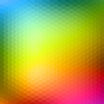 Abstract hexagon Background, Vector Illustration