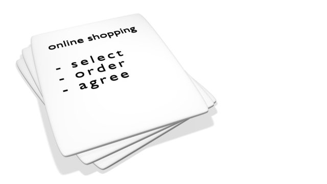 online shopping - be happy