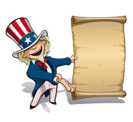 Uncle Sam Presenting Declaration