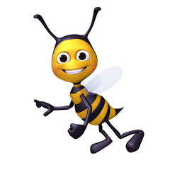bee showcase pose