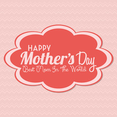 Happy Mothers's Day Template Card Background