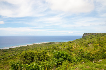 Fototapeta na wymiar Widok z punktu Guam Ritidian