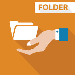 Folder Concept,vector