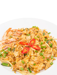 A plate of fried char kway teow
