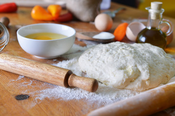 Fototapeta premium yeast dough