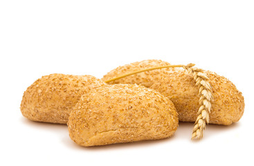 vysivkovy bread isolated