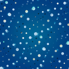 Seamless pattern with golden stripes of circles