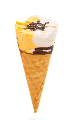 ice cream isolated