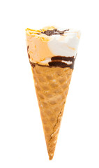 ice cream isolated