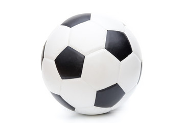 soccer ball isolated on white