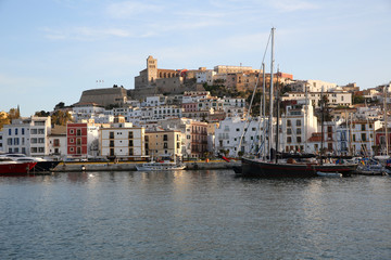 General view of Ibiza ciudad