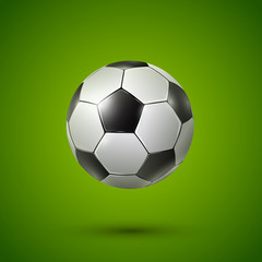 Soccer ball on green