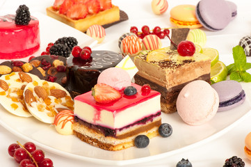different cakes