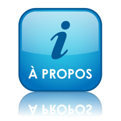Bouton Web "A PROPOS" (marketing en savoir plus informations)